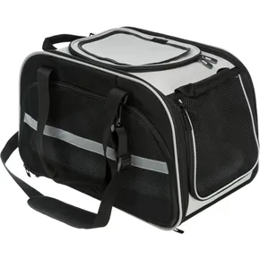 Torba transportowa / szopa VALERY, 29 x 31 x 49 cm, czarno-szara (maks. 9 kg)